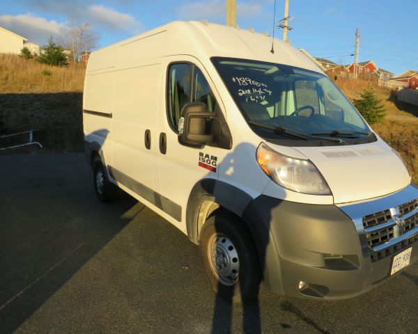 2018 Dodge ram cargo van high top